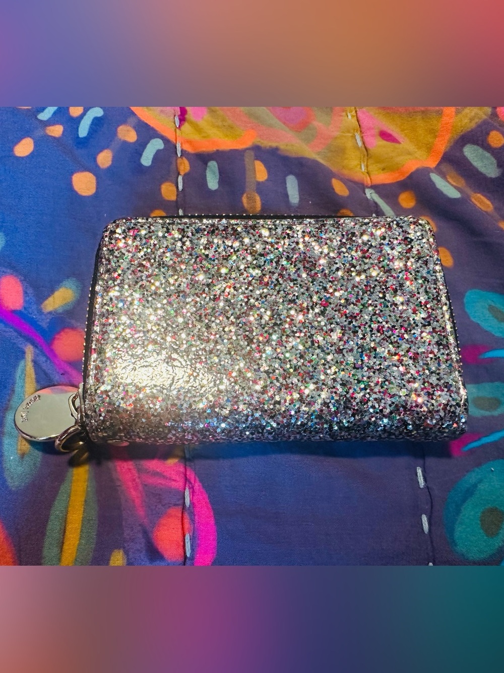 Deux Lux Small Wallet in Multicolor Sparkle